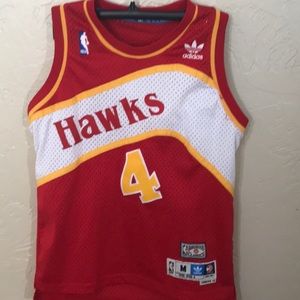 Spud Webb NBA Atlanta Hawks Adidas Jersey size M